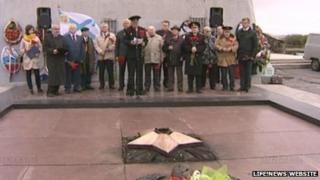 Ceremony marking the 68th anniversary of the end of the Second World War