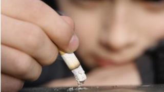 Young smoker