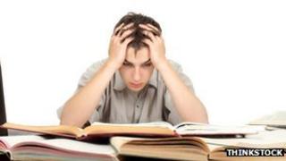 stressed pupil
