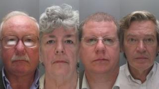 Anthony Huws, Sheila Whalley, Nicholas Jones a Frank Darlington