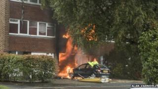 West Molesey house fire