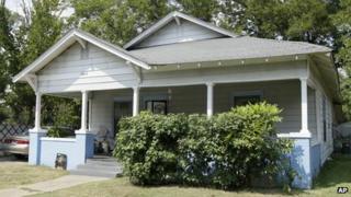 Crime scene in Pine Bluff (8 September 2013)