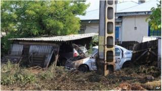 Flood damage in Cuca, Romania (12 Sept 2013)