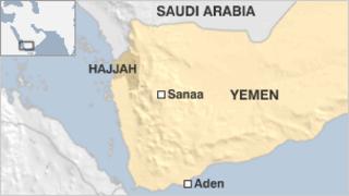 Map of Yemen