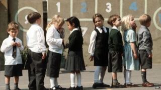 school children