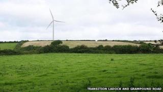 Turbine impression