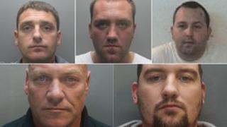 Men jailed after mines stolen