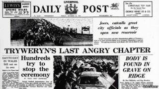 Tryweryn protest - Daily Post