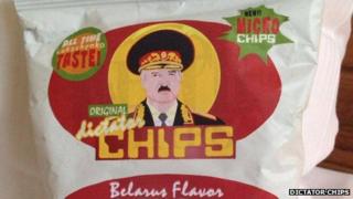 Packet of Dictator Chips - Belarus flavour