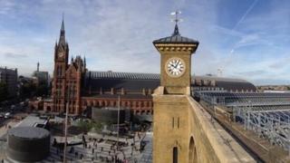 View from the roof of King's Cross