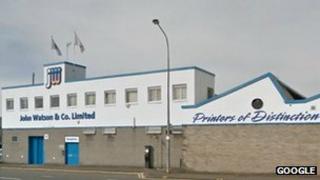 John Watson & Company base in Glasgow