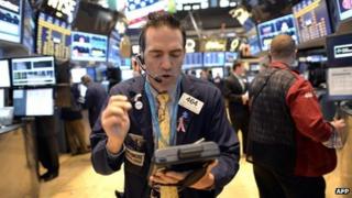 New York Stock Exchange traders