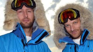 Tarka L'Herpiniere and Ben Saunders