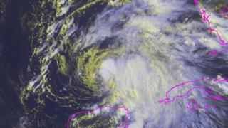 Tropical Strom Karen. 3 Oct 2013