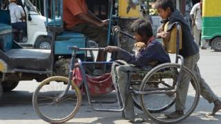 Disabled people often face "social barriers" in getting jobs in India