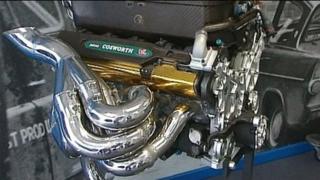 A Cosworth engine