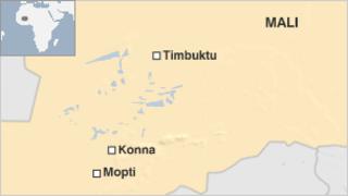 Map of Mali