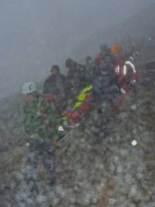 Timau Achub Mynydd