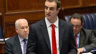 Environment Minister Mark H Durkan