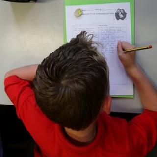 RE lesson in primary school