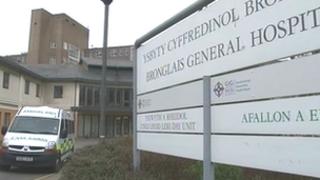 Bronglais Hospital in Aberystwyth