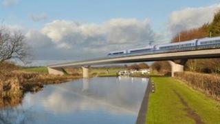 HS2 artist impression