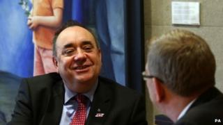 Alex Salmond in talks
