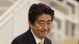 Japanese Prime Minister Shinzo Abe