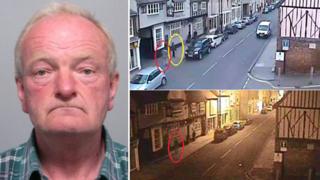Andrew Ratcliffe and Mary Roberts on Risbygate Street