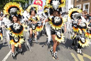 Notting Hill Carnival entertainers