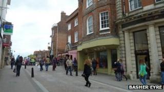 Newbury town centre