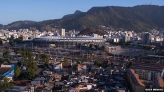 Maracana stadium in Brazil