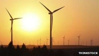 Wind turbines. Pic: Thinkstock