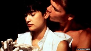 Demi Moore and Patrick Swayze in Ghost