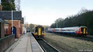 Dore and Totley station in South Yorkshire