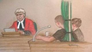 Court drawing