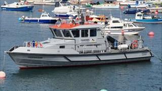Sea Fisheries patrol boat the Leopardess