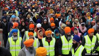 sikh parade