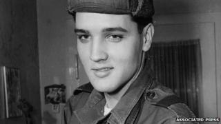 Elvis Presley in Germany Pic: AP