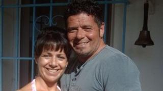 Brian Galea (right) with his wife Michelle