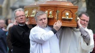 Fr Reid's funeral