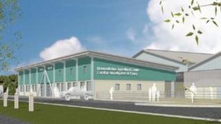 Design of the new Abergavenny livestock marker