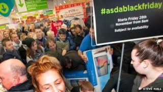 Asda shoppers