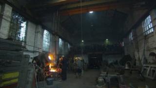Foundry workers