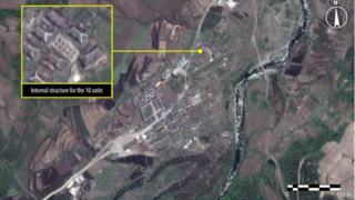 Satellite image courtesy Amnesty International of Kwanliso 16