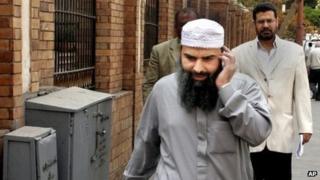 Abu Omar, also known as Hassan Mustafa Osama Nasr, in Egypt (April 2007)