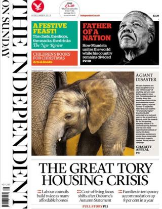 Independent on Sunday 8/12/13