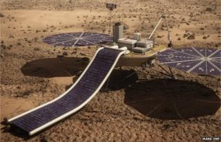 Mars One lander