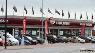 Выставочный зал Holden в Австралии
