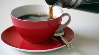 Coffee being poured
